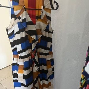 Multi color fitted Dress